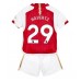 Arsenal Kai Havertz #29 Barnkläder Hemma matchtröja till baby 2023-24 Kortärmad (+ Korta byxor) Billigt